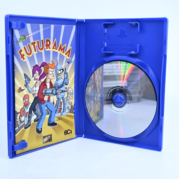 Futurama - Sony Playstation 2 / PS2 Game + Manual - PAL