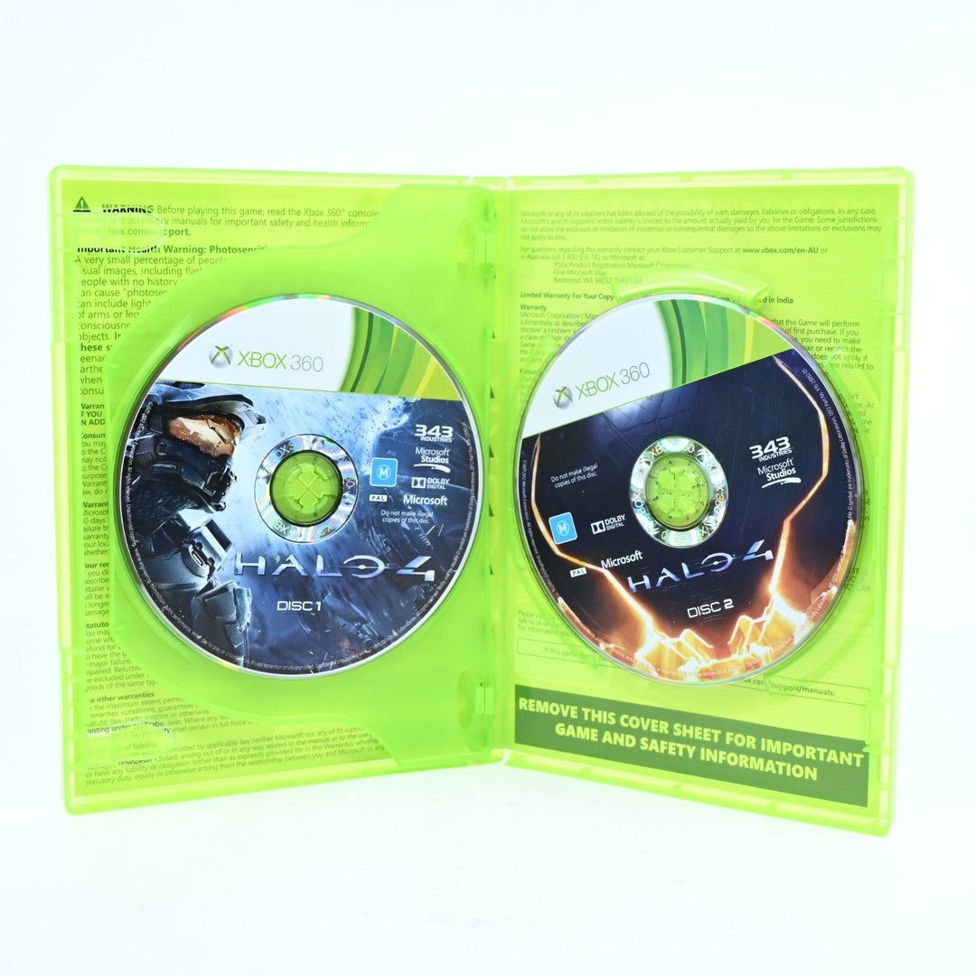Halo 4 - Xbox 360 Game - No Manual - PAL - MINT DISC!