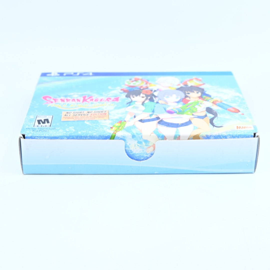 Senran Kagura Peach Beach Splash - No Shirt No Shoes All Service Ed. - PS4 Game