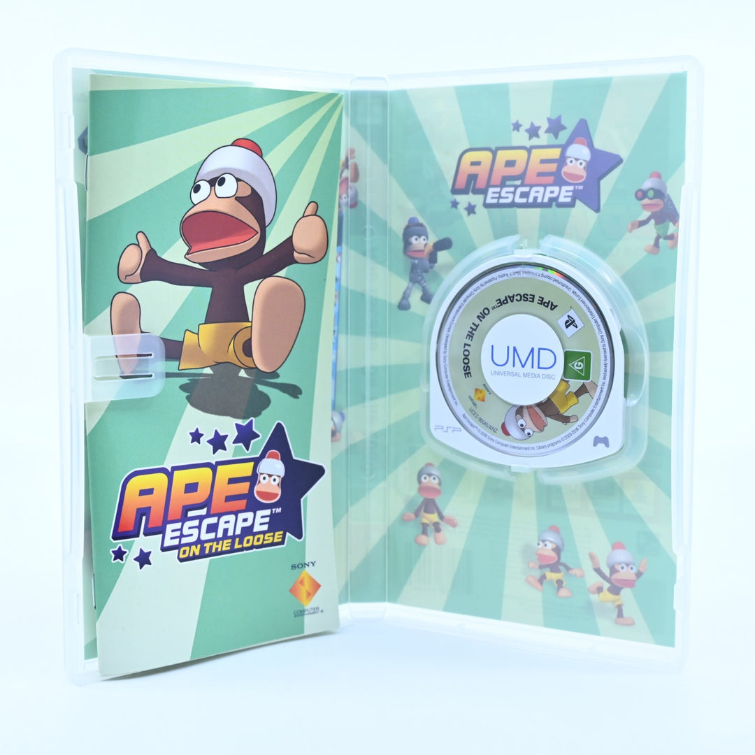 Ape Escape On The Loose - Sony PSP Game + Manual - FREE POST!