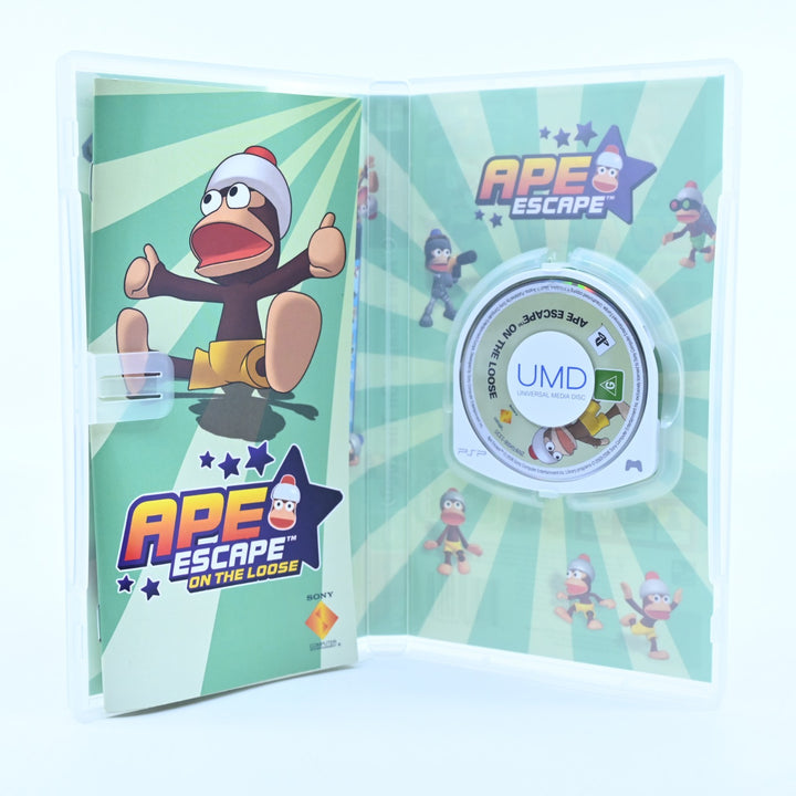 Ape Escape On The Loose - Sony PSP Game + Manual - FREE POST!