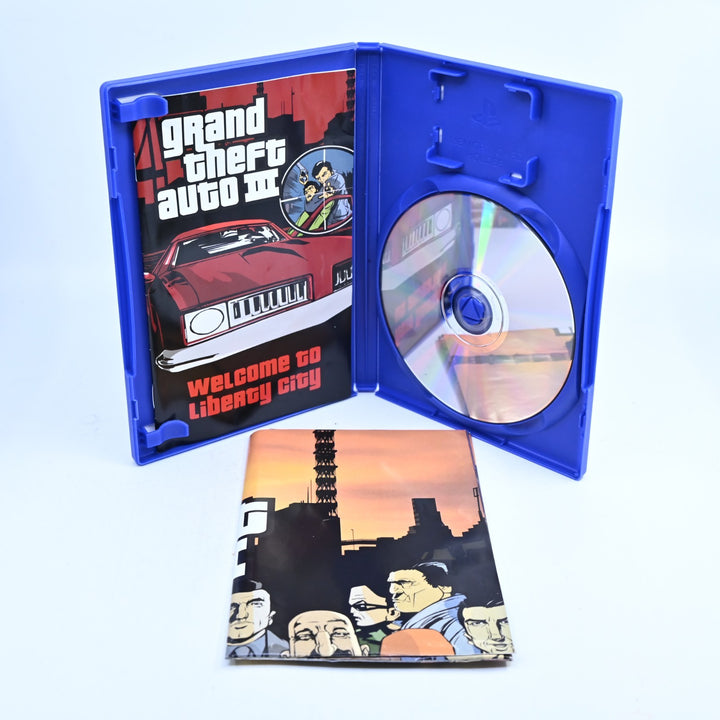 Grand Theft Auto III 3 - Sony Playstation 2 / PS2 Game + Manual + Map - PAL