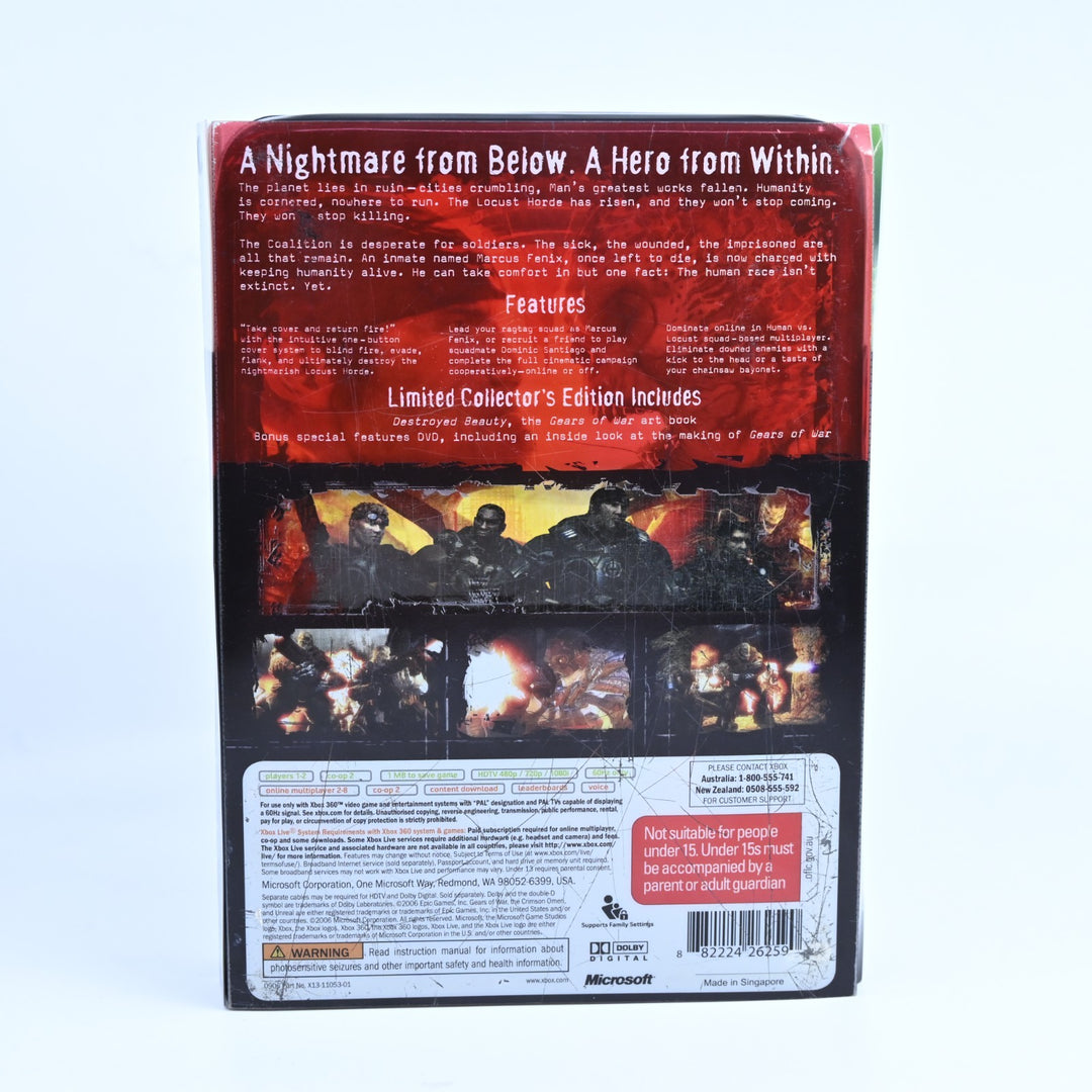 Gears of War 2 Limited Edition - Xbox 360 Game + Manual - PAL - MINT DISC!