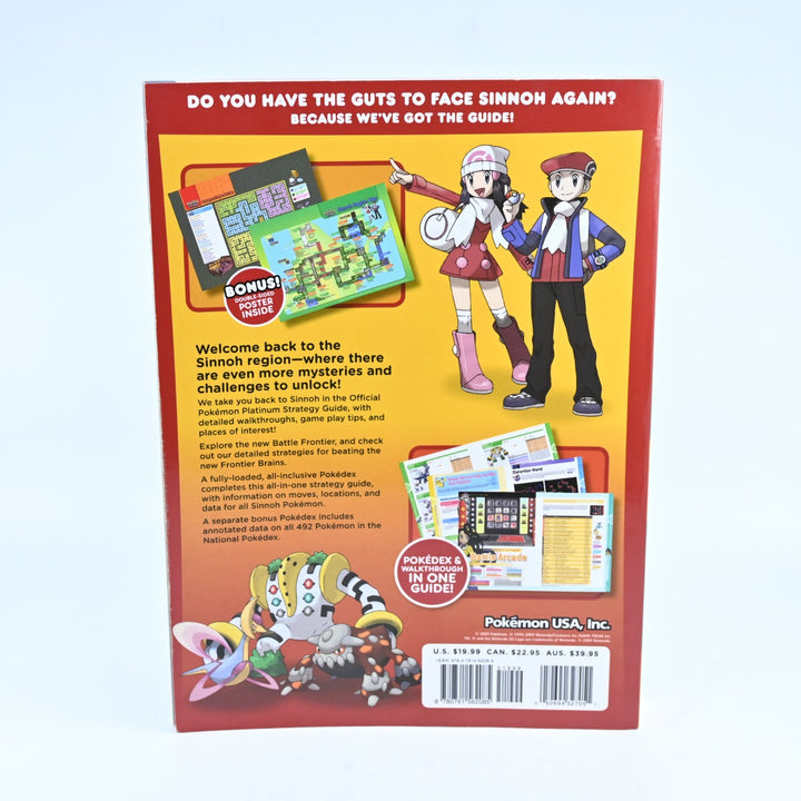 Pokemon Platinum - With Map - The Official Strategy Guide by Prima