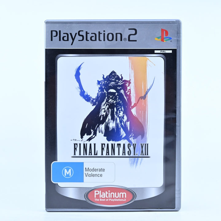 Final Fantasy XII - Sony Playstation 2 / PS2 Game + Manual - PAL