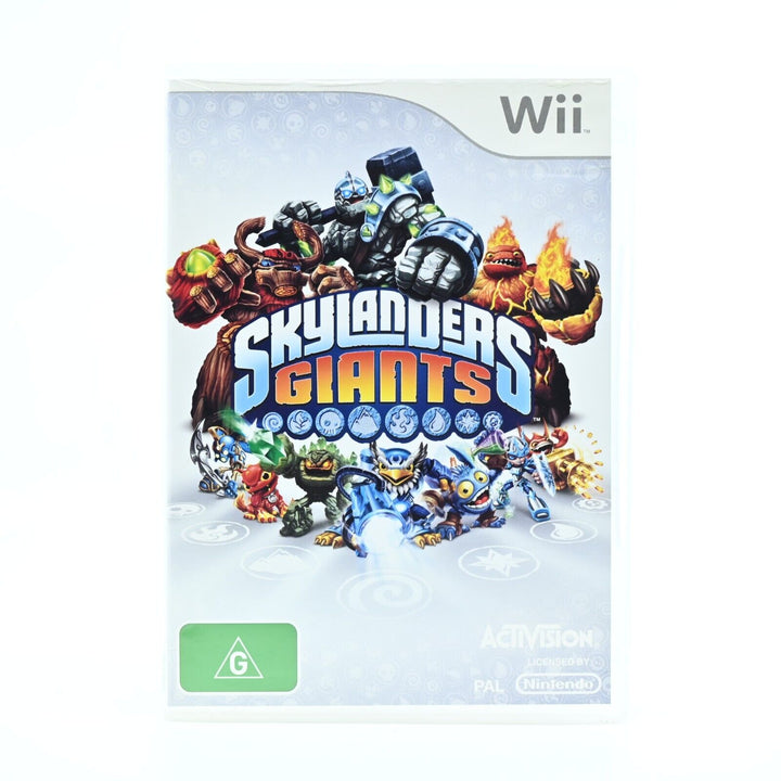 Skylanders Giants - No Manual - Nintendo Wii Game - PAL - NEAR MINT DISC!