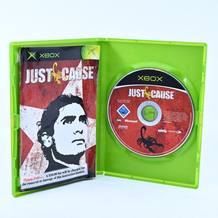 Just Cause - Original Xbox Game + Manual - PAL - MINT DISC!