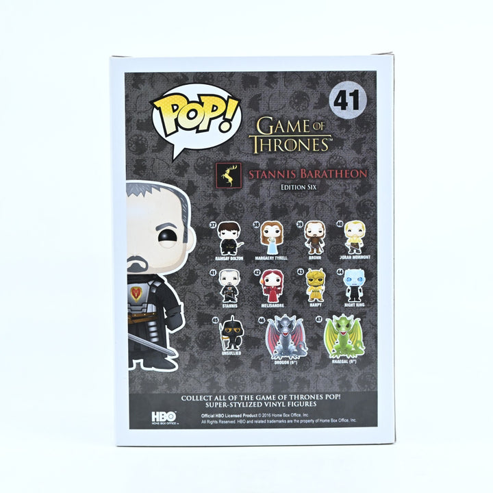 Stannis Baratheon - Game of Thrones - Funko Pop Vinyl #41