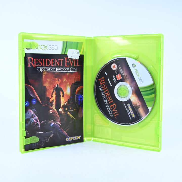 Resident Evil Operation Raccoon City - Xbox 360 Game + Manual - PAL - MINT DISC!