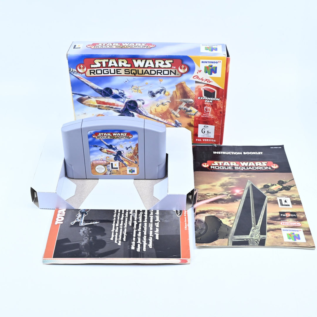 Star Wars: Rogue Squadron - N64 / Nintendo 64 Boxed Game - PAL - FREE POST!