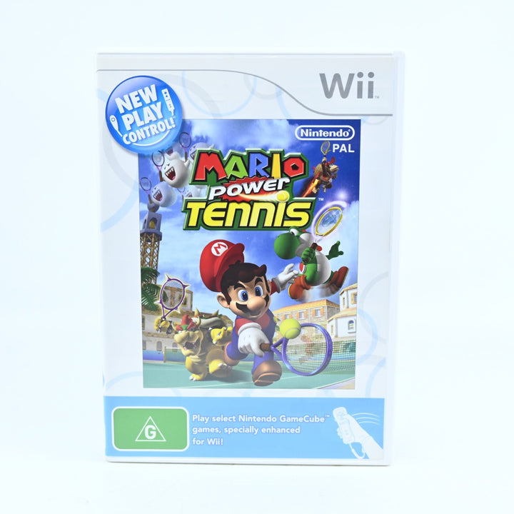 Mario Power Tennis - Nintendo Wii Game - No Manual - PAL - MINT DISC!