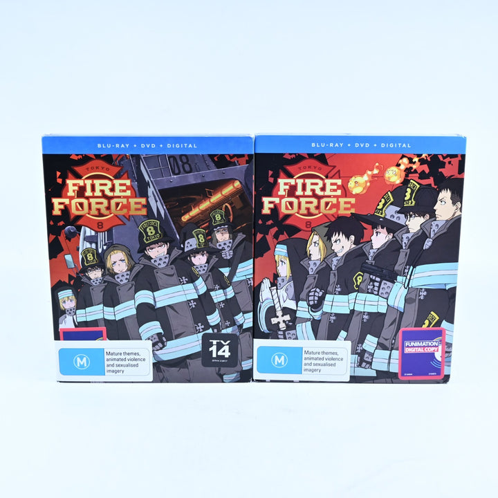 Fire Force Season 1 Parts 1 & 2 - Region A & B - Anime Blu-ray & DVD