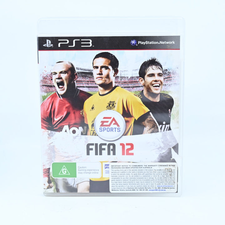 FIFA 12 - Sony Playstation 3 / PS3 Game + Manual - FREE POST!