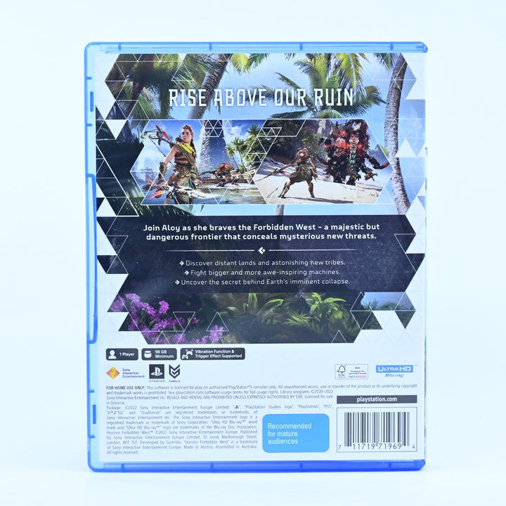 Horizon Forbidden West - Sony Playstation 5 / PS5 Game - MINT DISC!