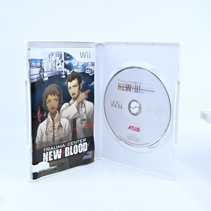 Trauma Center New Blood - Nintendo Wii Game + Manual - PAL - MINT DISC!