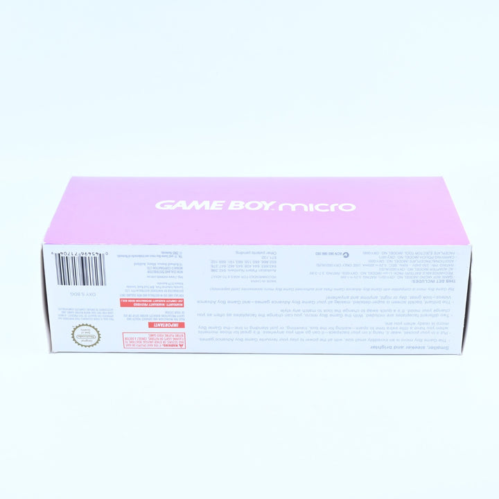 OXY-001 Purple- Nintendo Gameboy Micro Boxed Console - FREE POST!