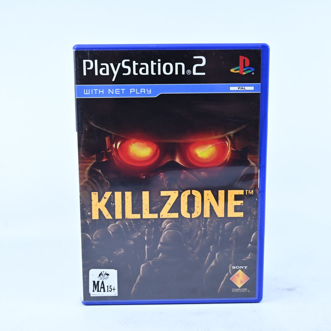 Killzone - Sony Playstation 2 / PS2 Game + Manual - PAL - MINT DISC!