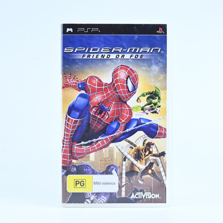 Spider-Man: Friend or Foe - Sony PSP Game - No Manual - FREE POST!