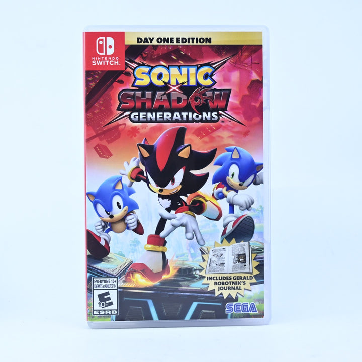 Sonic X Shadow Generations  - Nintendo Switch Game - Region Free - FREE POST!