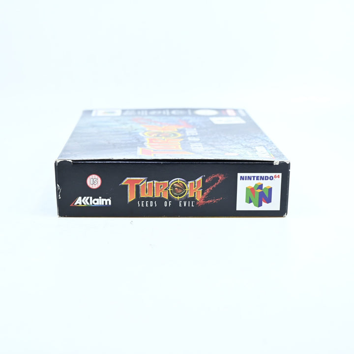 Turok 2: Seeds of Evil - N64 / Nintendo 64 Boxed Game - PAL - FREE POST!