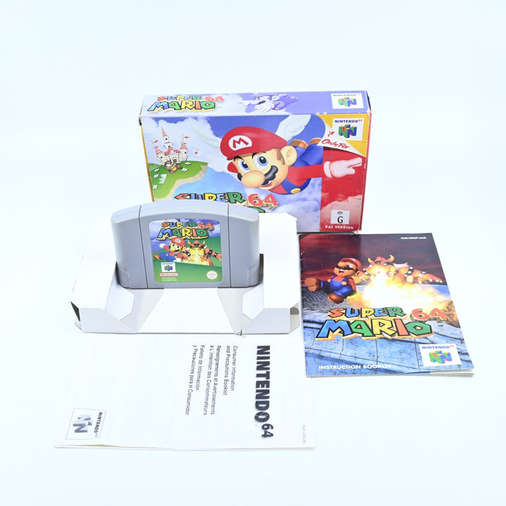 Super Mario 64 - N64 / Nintendo 64 Boxed Game - PAL - FREE POST!