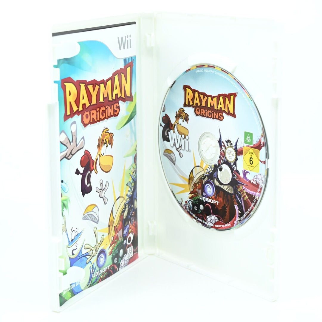 Rayman Origins - Nintendo Wii Game + Manual - PAL - FREE POST!