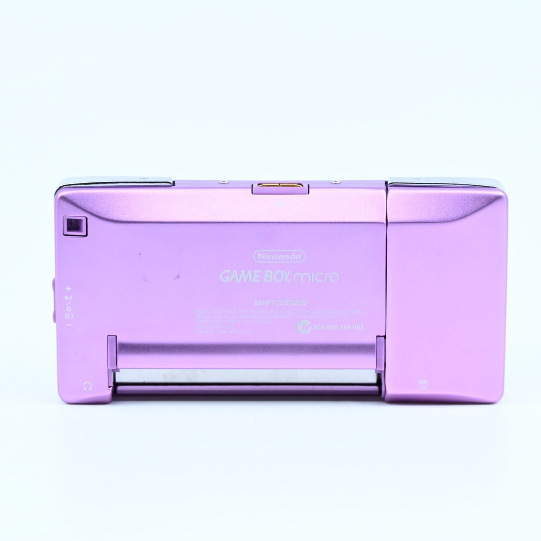OXY-001 Purple- Nintendo Gameboy Micro Boxed Console - FREE POST!