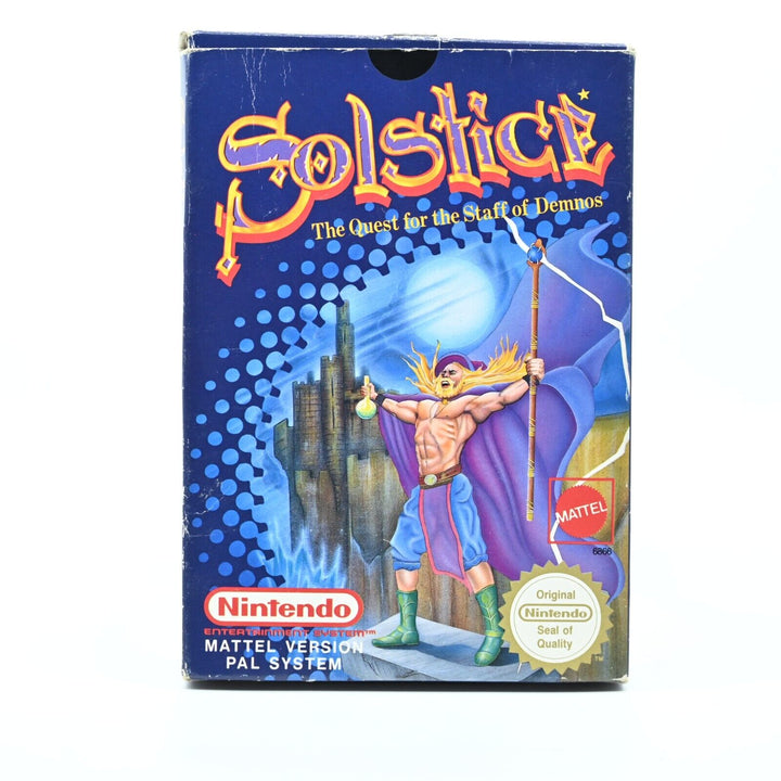 Solstice - Nintendo Entertainment System / NES Boxed Game - PAL - FREE POST!