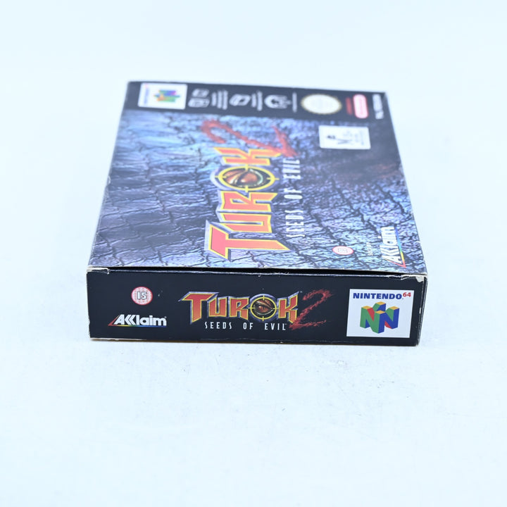 Turok 2: Seeds of Evil - N64 / Nintendo 64 Boxed Game - PAL - FREE POST!