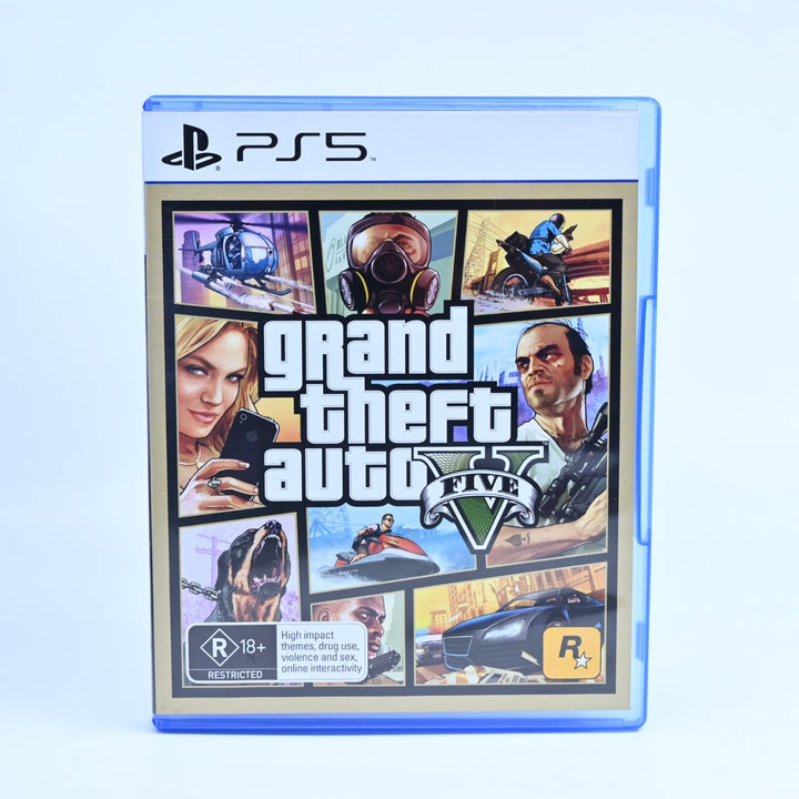 Grand Theft Auto V - Sony Playstation 5 / PS5 Game - MINT DISC!