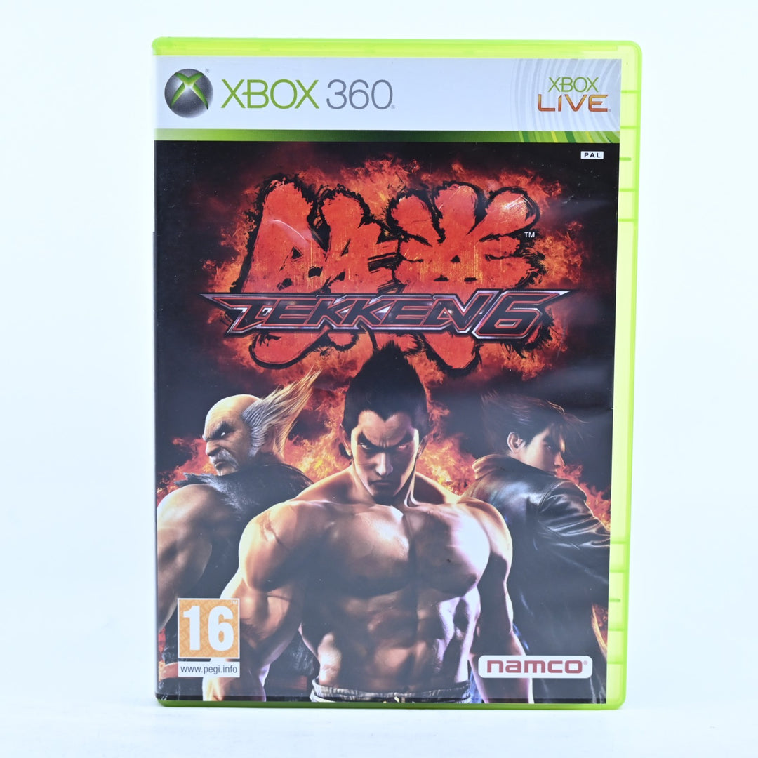 Tekken 6 - Xbox 360 Game + Manual - PAL - MINT DISC!