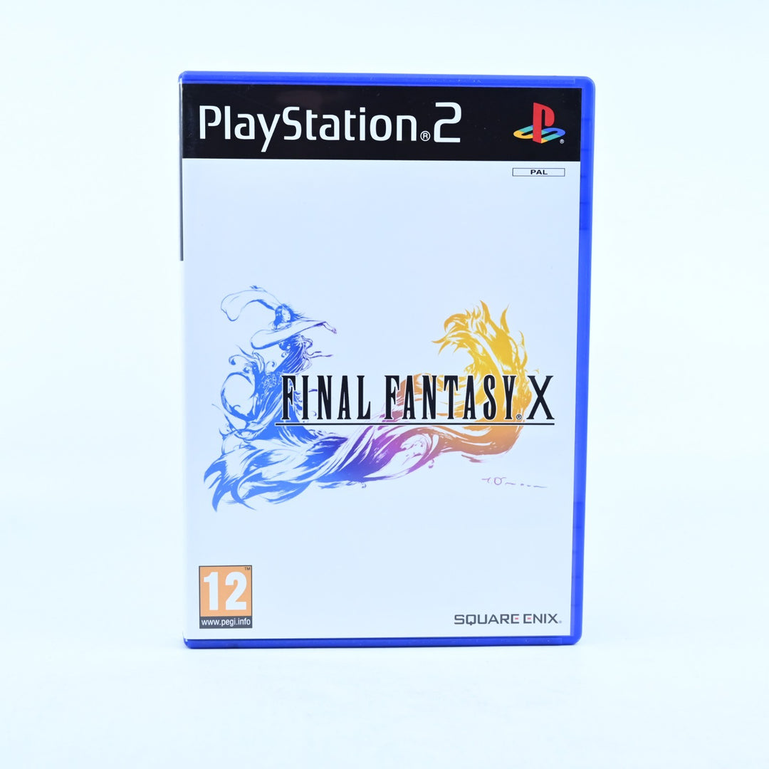 Final Fantasy X - Sony Playstation 2 / PS2 Game + Manual - PAL - MINT DISC!