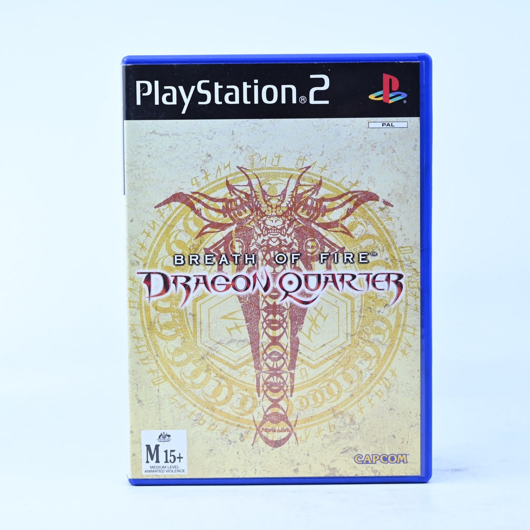 Breath of Fire: Dragon Quarter - Sony Playstation 2 / PS2 Game + Manual - PAL