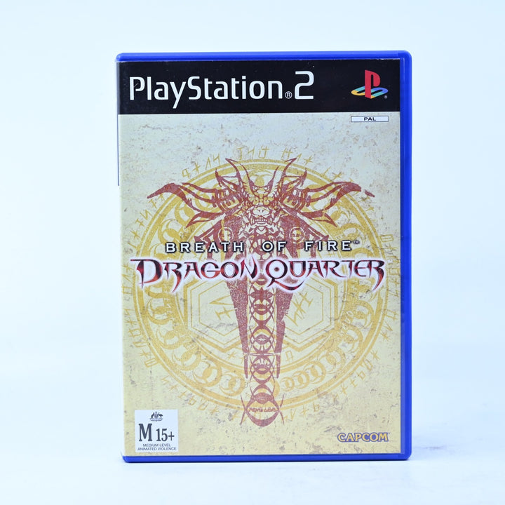 Breath of Fire: Dragon Quarter - Sony Playstation 2 / PS2 Game + Manual - PAL