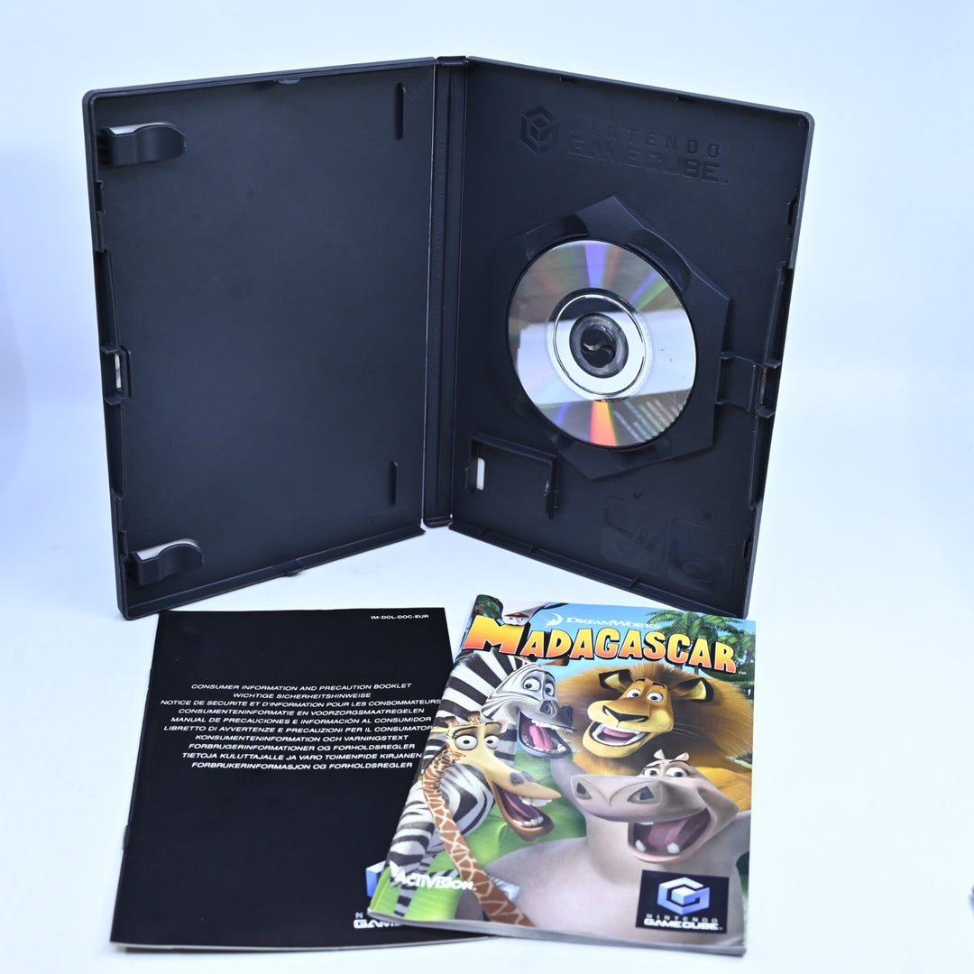 Madagascar - Nintendo Gamecube Game + Manual - PAL - FREE POST!