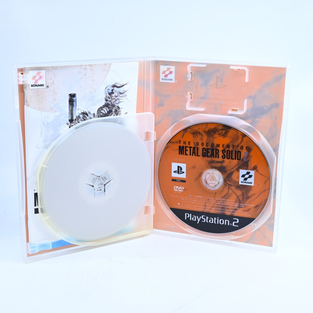 Metal Gear Solid 2: Substance - Sony Playstation 2 / PS2 Game + Manual Disc Wear