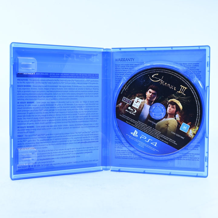 Shenmue III Collector's Edition - Playstation 4 / PS4 Game + Preorder Steelbook