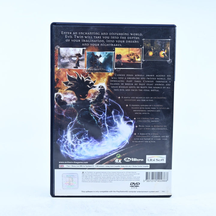 Evil Twin: Cyprien's Chronicles - Sony Playstation 2 / PS2 Game + Manual - PAL
