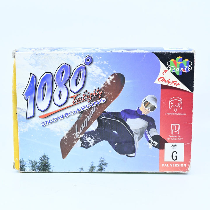 1080 Snowboarding  - N64 / Nintendo 64 Boxed Game - PAL - FREE POST!