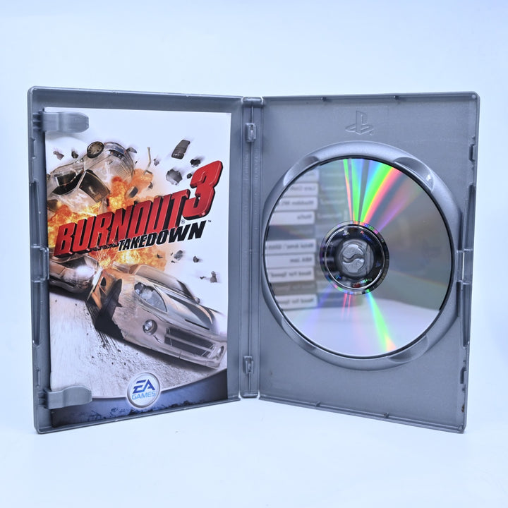 Burnout 3: Takedown - Sony Playstation 2 / PS2 Game + Manual - PAL - MINT DISC!