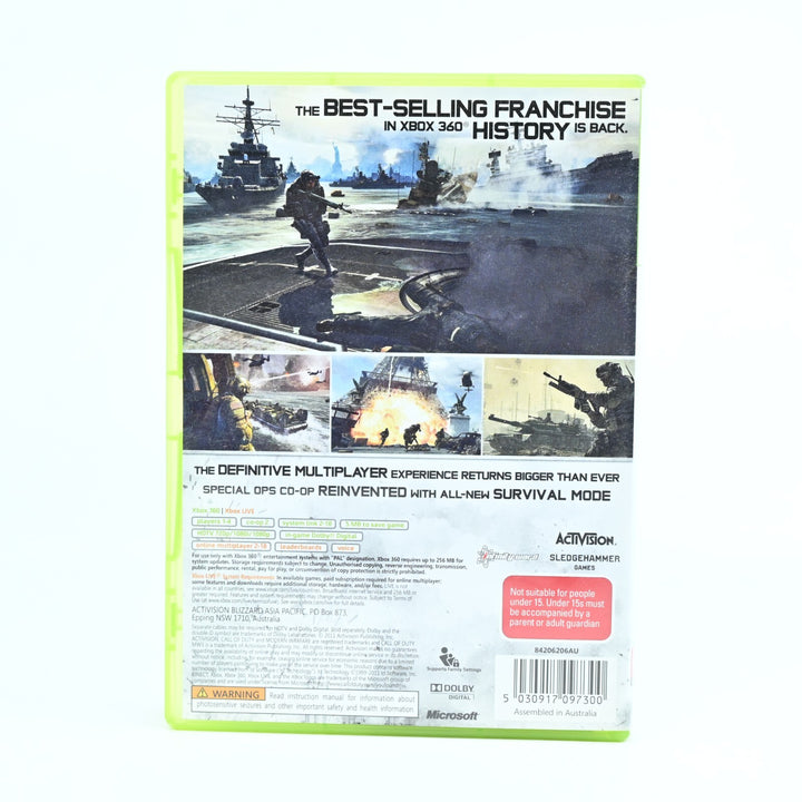 Call of Duty: Modern Warfare 3 - MW3 - Xbox 360 Game + Manual - PAL - MINT DISC!
