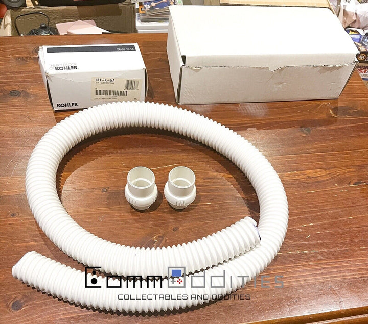 NEW! Kohler bath filter spout shank set + Hose and attachments