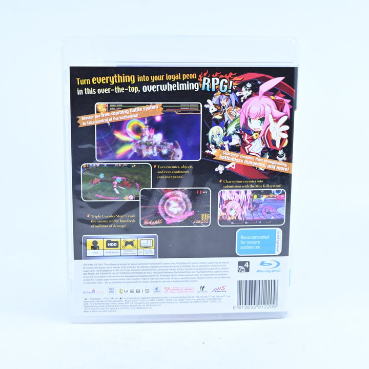 Mugen Souls - Sony Playstation 3 / PS3 Game + Manual - MINT DISC!
