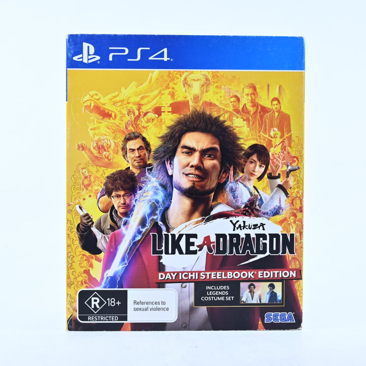 Yakuza: Like a Dragon Day Ichi Steelbook Only - PS4 Accessory - NO GAME