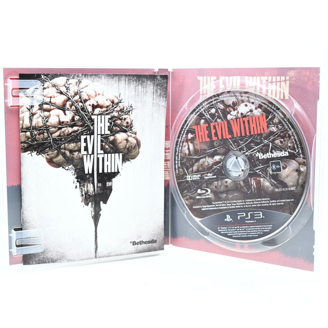 The Evil Within - Sony Playstation 3 / PS3 Game - Manual - FREE POST!