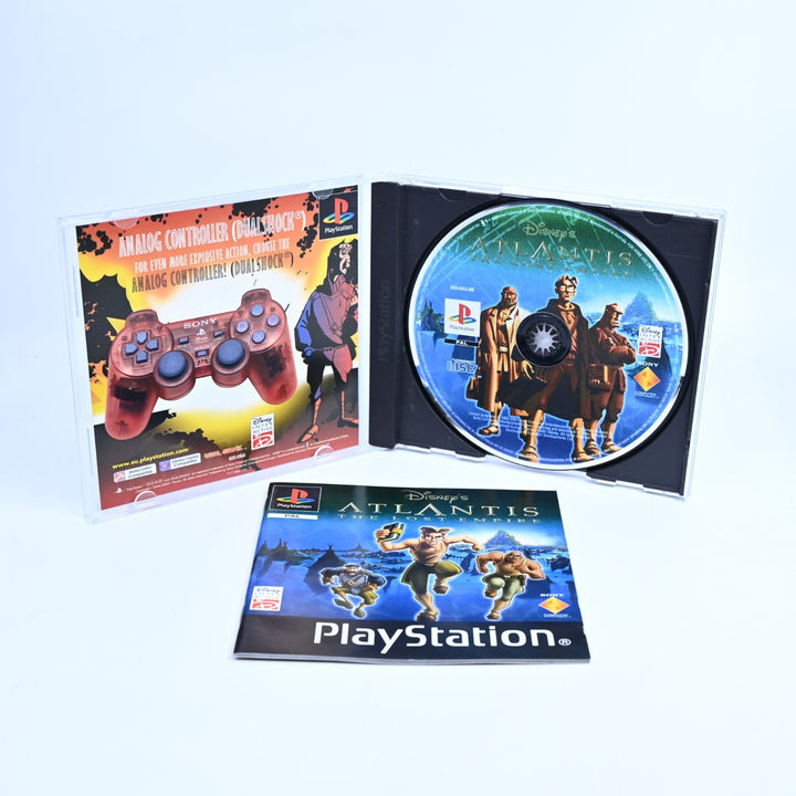 Disney's Atlantis: The Lost Empire - PS1 Game + Manual - PAL