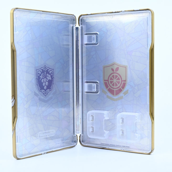 Pokemon Scarlet & Violet - Steelbook Only - Nintendo Switch Accessory FREE POST!
