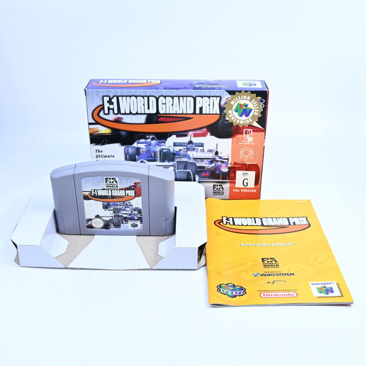 F-1 World Grand Prix - N64 / Nintendo 64 Boxed Game - PAL - FREE POST!