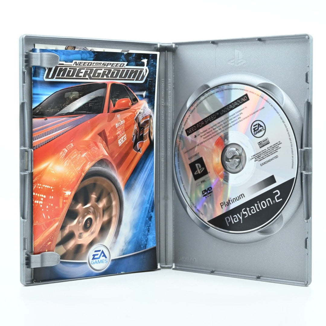 Need for Speed: Underground - Sony Playstation 2 / PS2 Game - PAL - FREE POST!