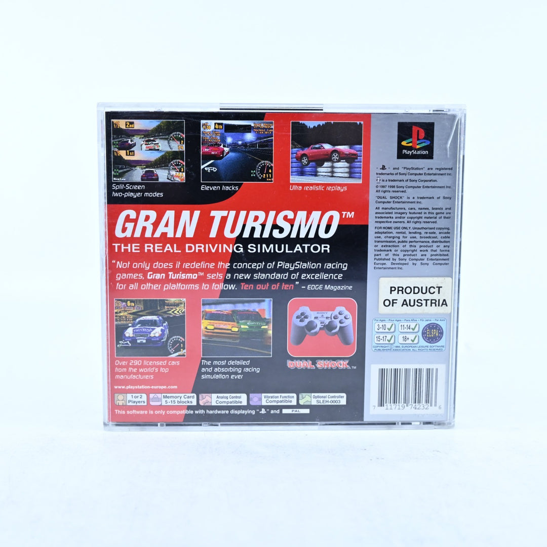 Gran Turismo - Sony Playstation 1 / PS1 Game - No Manual - PAL - MINT DISC!
